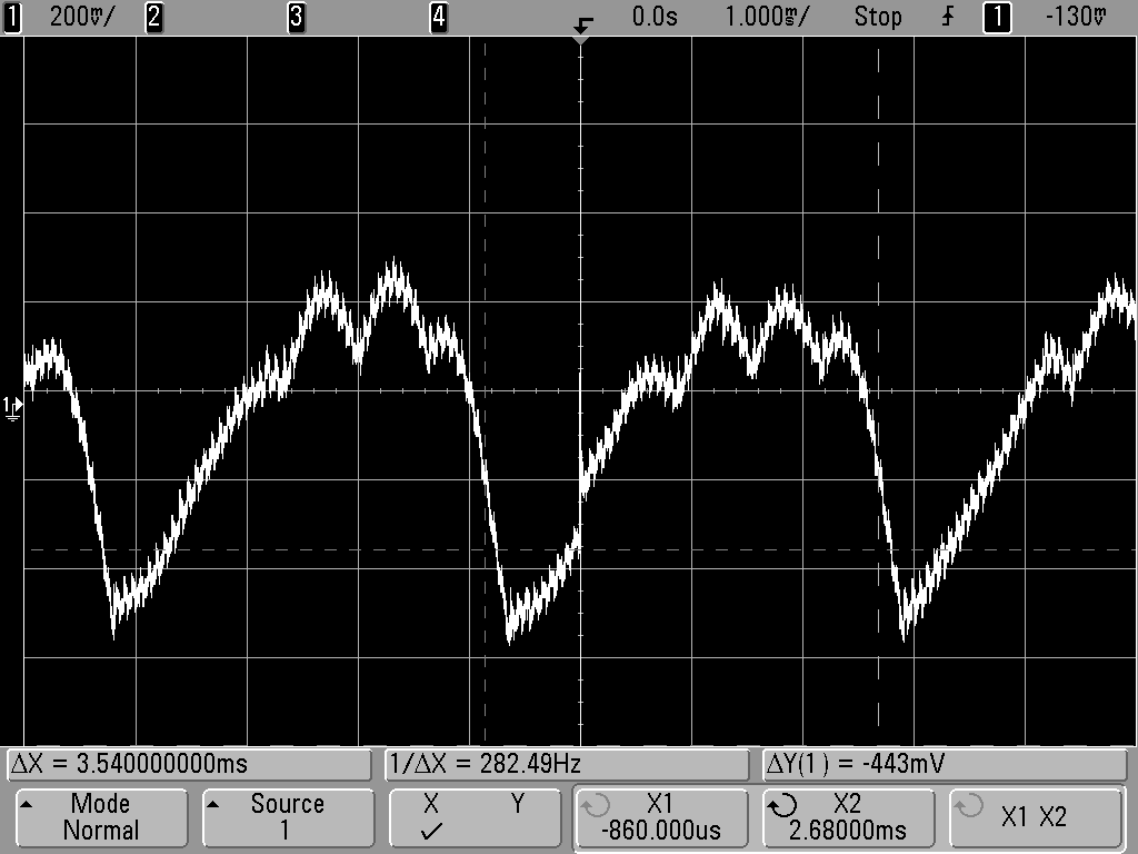 Escape alternator noise 12V at radio - higher revs