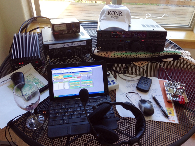 June VHF radio gear