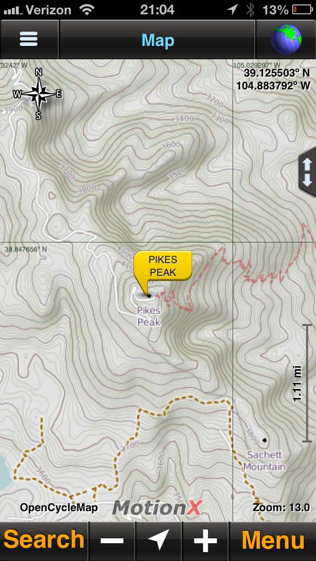 GPS Pikes Peak