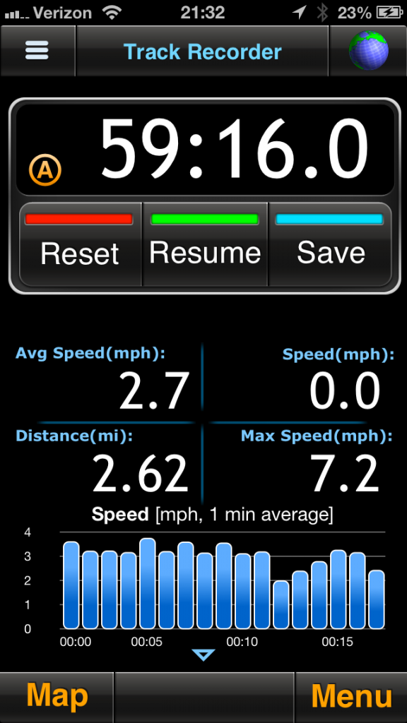Awesome App for Hiking: MotionX GPS - Above Average Terrain