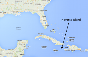 Navassa Island map