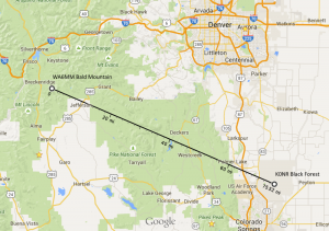 Bald Mountain to Black Forest (click to expand)